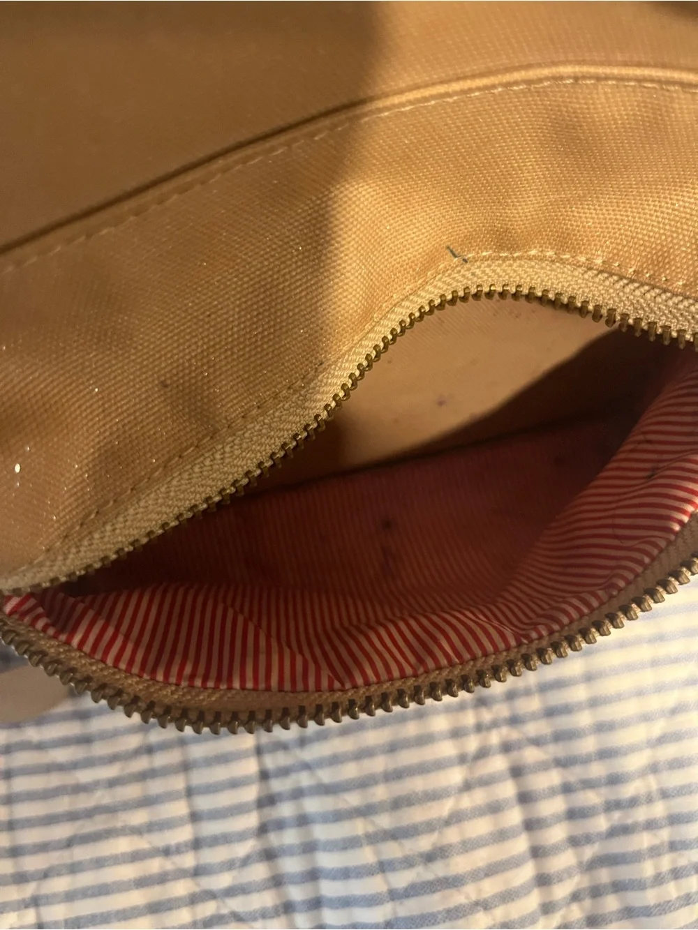 Herschel tan mini backpack